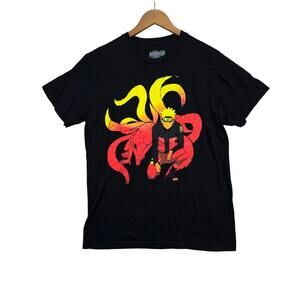 Naruto Uzumaki Shippuden 2002 9 Nine Tails Anime T Shirt Ripple Junction Tee M